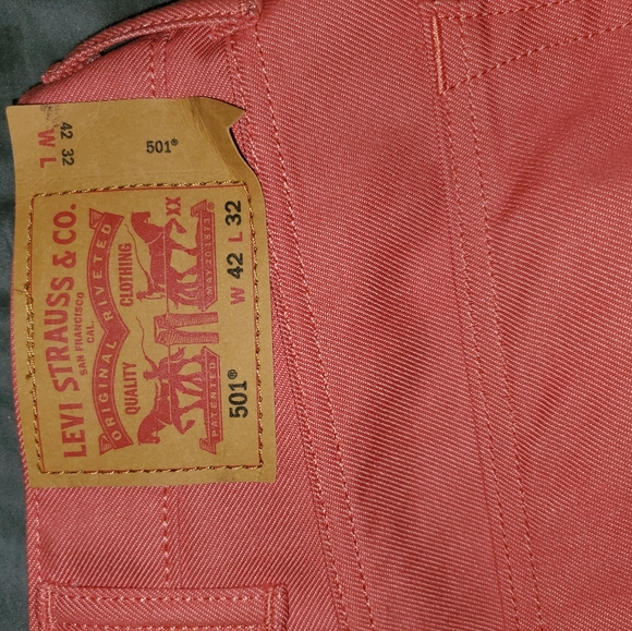Pink Levi Strauss 501 - Picture 4 of 4
